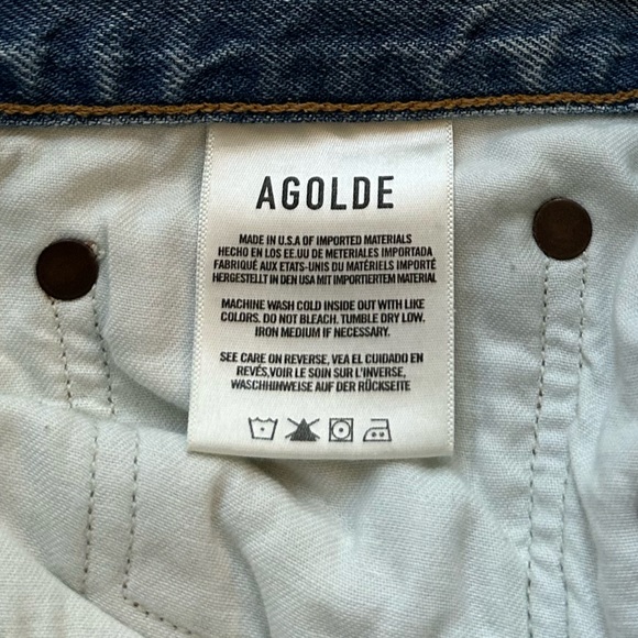 Agolde 90s Pinch Waist Jean Soundwave NWT - Picture 10 of 13